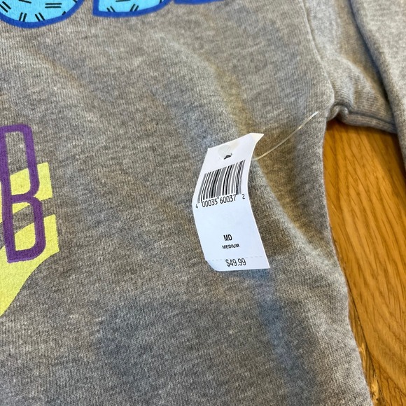 NWT Disney parks Mickey Mouse‎ Club Retro Cropped Sweatshirt SZ M - Picture 4 of 5